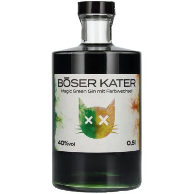 BÖSER KATER Magic Green Gin 40% Vol. 0,5l BÖSER KATER Magic Green Gin 40% Vol. 0,5l