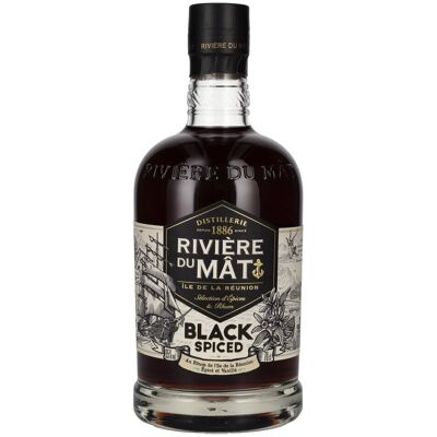 Rivière Du Mat Rivière du Mât Black Spiced 35% Vol. 0,7l Rivière Du Mat Rivière du Mât Black Spiced 35% Vol. 0,7l