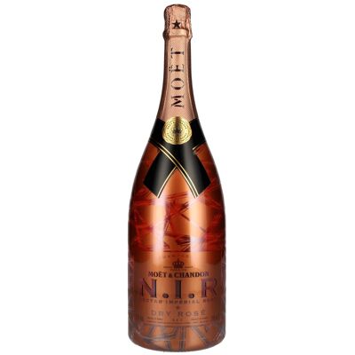 Moët Champagne Moët & Chandon Champagne N.I.R. Dry Rosé Sec Luminous Edition 12% Vol. 1,5l Moët Champagne Moët & Chandon Champagne N.I.R. Dry Rosé Sec Luminous Edition 12% Vol. 1,5l
