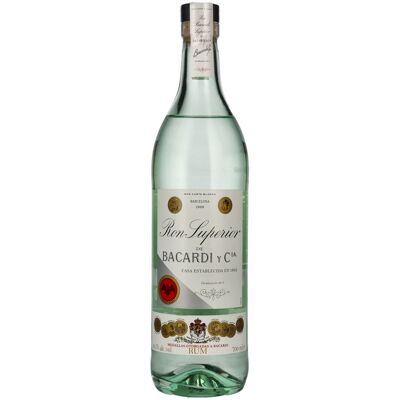 Bacardi Ron Carta Blanca Superior Heritage 1909 44,5% Vol. 0,7l Bacardi Ron Carta Blanca Superior Heritage 1909 44,5% Vol. 0,7l