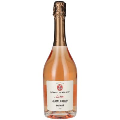 Wijnhuis Gérard Bertrand Gérard Bertrand An825 Crémant De Limoux Brut Rosé AOP 2022 12,5% Vol. 0,75l Wijnhuis Gérard Bertrand Gérard Bertrand An825 Crémant De Limoux Brut Rosé AOP 2022 12,5% Vol. 0,75l