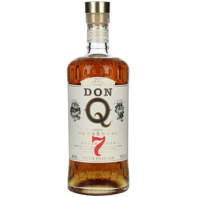 Don Q Rum Don Q RESERVA Añejo 7 Años Puerto Rican Rum 40% Vol. 0,7l Don Q Rum Don Q RESERVA Añejo 7 Años Puerto Rican Rum 40% Vol. 0,7l