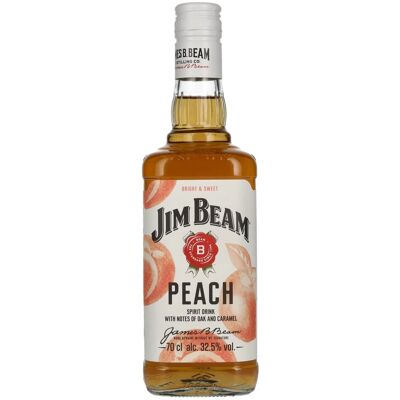 Jim Beam PEACH Spirit Drink 32,5% Vol. 0,7l Jim Beam PEACH Spirit Drink 32,5% Vol. 0,7l