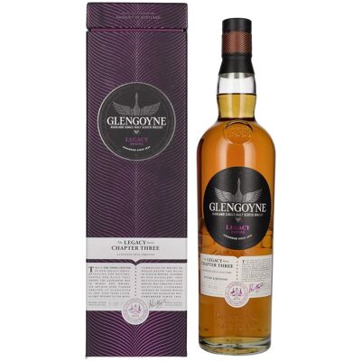 Glengoyne The LEGACY Series CHAPTER THREE 48% Vol. 0,7l in geschenkverpakking Glengoyne The LEGACY Series CHAPTER THREE 48% Vol. 0,7l in geschenkverpakking