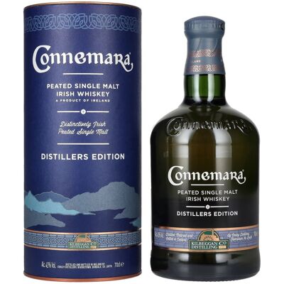 Connemara whisky Connemara DISTILLERS EDITION Peated Single Malt Irish Whiskey 43% Vol. 0,7l in geschenkverpakking Connemara whisky Connemara DISTILLERS EDITION Peated Single Malt Irish Whiskey 43% Vol. 0,7l in geschenkverpakking