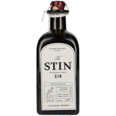 STIN Gin The STIN Styrian Dry Gin 47% Vol. 0,5l STIN Gin The STIN Styrian Dry Gin 47% Vol. 0,5l