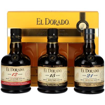 El Dorado The Collection Set 42% Vol. 3x0,35l in geschenkverpakking El Dorado The Collection Set 42% Vol. 3x0,35l in geschenkverpakking