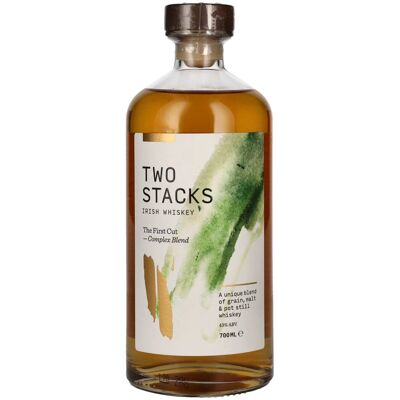Two Stacks THE FIRST CUT Irish Whiskey 43% Vol. 0,7l Two Stacks THE FIRST CUT Irish Whiskey 43% Vol. 0,7l