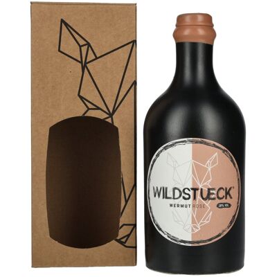 Wildstueck Wermut Rosé 18% Vol. 0,5l in geschenkverpakking Wildstueck Wermut Rosé 18% Vol. 0,5l in geschenkverpakking