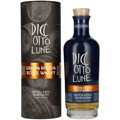 Marzadro DICIOTTO Lune Botte Whisky 42% Vol. 0,5l in geschenkverpakking Marzadro DICIOTTO Lune Botte Whisky 42% Vol. 0,5l in geschenkverpakking