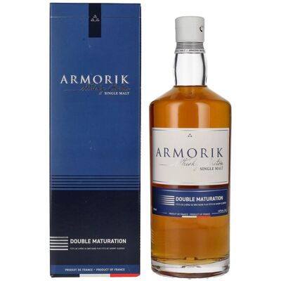 Armorik Whisky Armorik DOUBLE MATURATION Whisky Breton Single Malt 46% Vol. 0,7l in geschenkverpakking Armorik Whisky Armorik DOUBLE MATURATION Whisky Breton Single Malt 46% Vol. 0,7l in geschenkverpakking