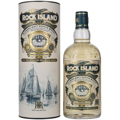 Douglas Laing ROCK ISLAND Blended Malt 46,8% Vol. 0,7l in geschenkverpakking Douglas Laing ROCK ISLAND Blended Malt 46,8% Vol. 0,7l in geschenkverpakking