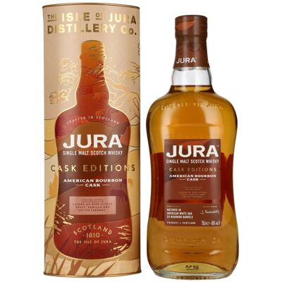Jura AMERICAN BOURBON CASK Single Malt Scotch Whisky 40% Vol. 0,7l in geschenkverpakking Jura AMERICAN BOURBON CASK Single Malt Scotch Whisky 40% Vol. 0,7l in geschenkverpakking
