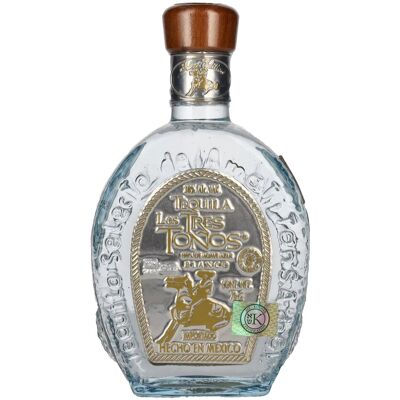 Los Tres Tonos Tequila Los Tres Tonos BLANCO Tequila 38% Vol. 0,7l Los Tres Tonos Tequila Los Tres Tonos BLANCO Tequila 38% Vol. 0,7l