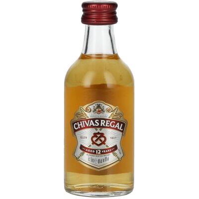 Chivas Regal 12 Years Old Blended Scotch Whisky 40% Vol. 0,05l Chivas Regal 12 Years Old Blended Scotch Whisky 40% Vol. 0,05l