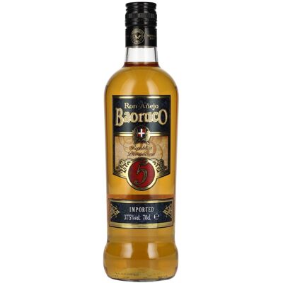 Baoruco Rum Ron Baoruco Ron Añejo 5 Años Rum 37,5% Vol. 0,7l Baoruco Rum Ron Baoruco Ron Añejo 5 Años Rum 37,5% Vol. 0,7l