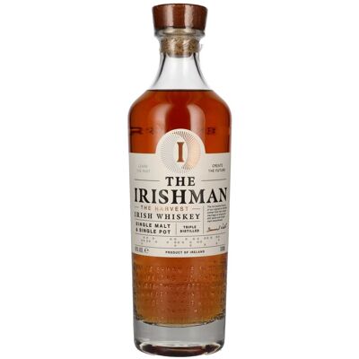 De Ier Whiskey The Irishman THE HARVEST Single Malt Irish Whiskey 40% Vol. 0,7l De Ier Whiskey The Irishman THE HARVEST Single Malt Irish Whiskey 40% Vol. 0,7l