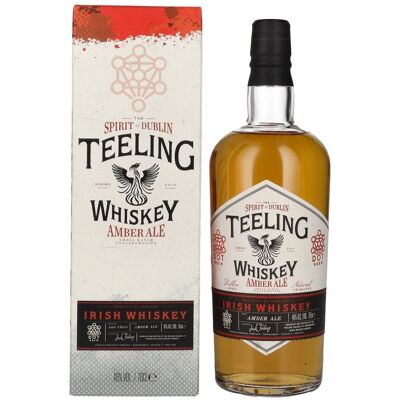 Teeling Whiskey Teeling AMBER ALE Small Batch Collaboration Irish Whiskey 46% Vol. 0,7l in geschenkverpakking Teeling Whiskey Teeling AMBER ALE Small Batch Collaboration Irish Whiskey 46% Vol. 0,7l in geschenkverpakking