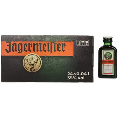 Jägermeister 35% Vol. 24x0,04l Jägermeister 35% Vol. 24x0,04l