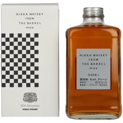 Nikka Whisky Nikka From the Barrel Double Matured 90th Anniversary Blended Whisky 51,4% Vol. 0,5l in geschenkverpakking Nikka Whisky Nikka From the Barrel Double Matured 90th Anniversary Blended Whisky 51,4% Vol. 0,5l in geschenkverpakking
