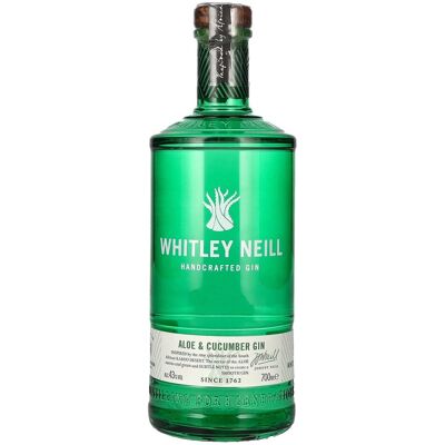 Whitley Neill Jenever Whitley Neill ALOE AND CUCUMBER GIN 43% Vol. 0,7l Whitley Neill Jenever Whitley Neill ALOE AND CUCUMBER GIN 43% Vol. 0,7l