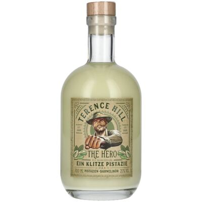 St. Kilian Terence Hill THE HERO EIN KLITZE PISTAZIE Sahne Likör 20% Vol. 0,7l St. Kilian Terence Hill THE HERO EIN KLITZE PISTAZIE Sahne Likör 20% Vol. 0,7l
