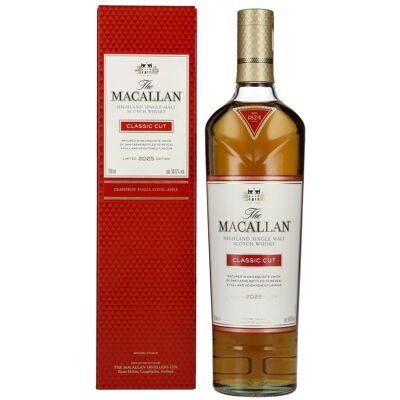 De Macallan Whisky The Macallan CLASSIC CUT Limited Edition 2025 50,6% Vol. 0,7l in geschenkverpakking De Macallan Whisky The Macallan CLASSIC CUT Limited Edition 2025 50,6% Vol. 0,7l in geschenkverpakking