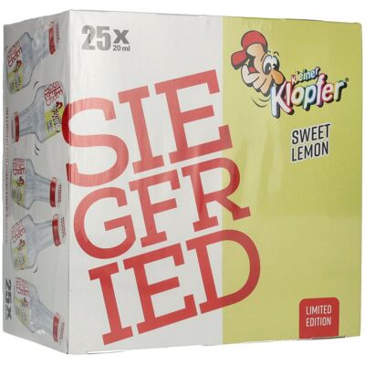 Kleiner Klopfer Siegfried Sweet Lemon 15% Vol. 25x0,02l Kleiner Klopfer Siegfried Sweet Lemon 15% Vol. 25x0,02l