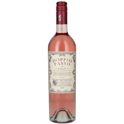 Doppio Passo Primitivo Rosato Puglia IGT 2024 12% Vol. 0,75l Doppio Passo Primitivo Rosato Puglia IGT 2024 12% Vol. 0,75l
