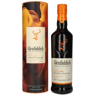 Glenfiddich FIRE & CANE Single Malt Scotch Whisky 43% Vol. 0,7l in geschenkverpakking Glenfiddich FIRE & CANE Single Malt Scotch Whisky 43% Vol. 0,7l in geschenkverpakking
