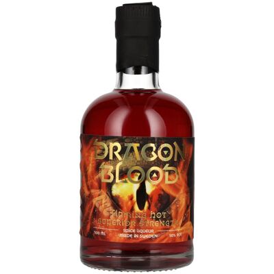 Dragon Blood Flaming Hot Superior Strength Liqueur 50% Vol. 0,5l Dragon Blood Flaming Hot Superior Strength Liqueur 50% Vol. 0,5l