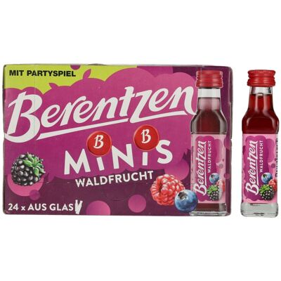 Berentzen Waldfrucht Minis 16% Vol. 24x0,02l Berentzen Waldfrucht Minis 16% Vol. 24x0,02l