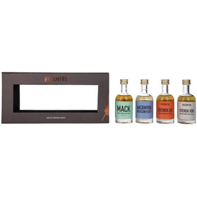 Mackmyra Whisky Mackmyra CLASSICS Collection 43,4% Vol. 4x0,05l in geschenkverpakking Mackmyra Whisky Mackmyra CLASSICS Collection 43,4% Vol. 4x0,05l in geschenkverpakking
