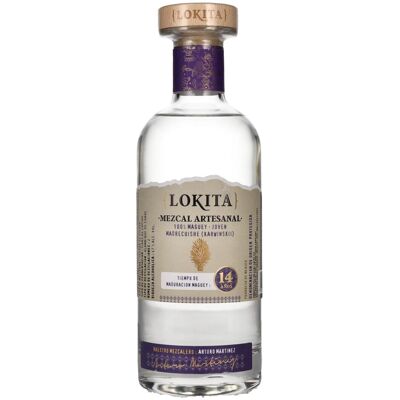Lokita 14 Años 100% Maguey Mezcal Artesanal 47% Vol. 0,7l Lokita 14 Años 100% Maguey Mezcal Artesanal 47% Vol. 0,7l