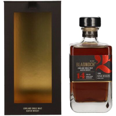 Bladnoch Whisky Bladnoch 14 Years Old Lowland Single Malt Oloroso Sherry Cask 46,7% Vol. 0,7l in geschenkverpakking Bladnoch Whisky Bladnoch 14 Years Old Lowland Single Malt Oloroso Sherry Cask 46,7% Vol. 0,7l in geschenkverpakking