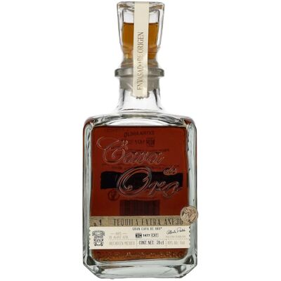 Gran Cava de Oro Tequila EXTRA AÑEJO 100% de Agave Azul 40% Vol. 0,7l Gran Cava de Oro Tequila EXTRA AÑEJO 100% de Agave Azul 40% Vol. 0,7l