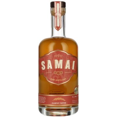 Samai Kampot Pepper Spiced Rum 41% Vol. 0,7l Samai Kampot Pepper Spiced Rum 41% Vol. 0,7l
