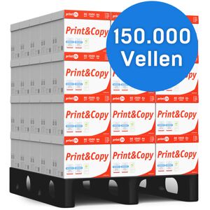 print24 Printerpapier Kopieerpapier 150000 vellen 60 x 2500 A4 80g Premium helderwit CIE 160 Testwinnaar 100% PEFC-milieucertificaat print24 Printerpapier Kopieerpapier 150000 vellen 60 x 2500 A4 80g Premium helderwit CIE 160 Testwinnaar 100% PEFC-milieucertificaat