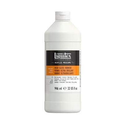 Liquitex Professional - Medium / vernis - voor acrylverf - transparant - glanzend - 946 ml Liquitex Professional - Medium / vernis - voor acrylverf - transparant - glanzend - 946 ml