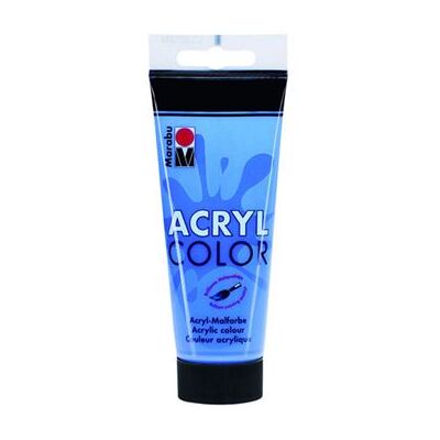 Marabu Acryl Color - Verf - acrylverf - donkerblauw - 100 ml Marabu Acryl Color - Verf - acrylverf - donkerblauw - 100 ml
