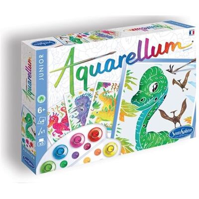 SentoSphère SentoSphere Aquarellum Junior Dinosaurussen Schilderpakket SentoSphère SentoSphere Aquarellum Junior Dinosaurussen Schilderpakket