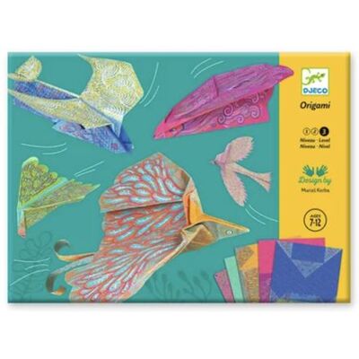 Djeco Origami Niveau 3 Vleugels Djeco Origami Niveau 3 Vleugels