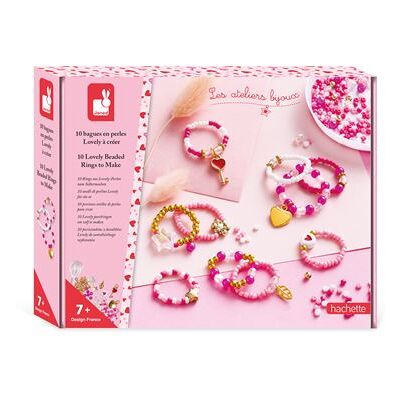 Kralen En Sieraden Maken Janod 10 Prachtige Kralenringen Om Te Maken - Creatief Speelgoed Kralen En Sieraden Maken Janod 10 Prachtige Kralenringen Om Te Maken - Creatief Speelgoed