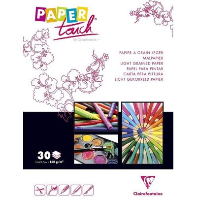 Clairefontaine CLAIRFTN BLOC LOISIR PEINTUR A4 30F160G Clairefontaine CLAIRFTN BLOC LOISIR PEINTUR A4 30F160G