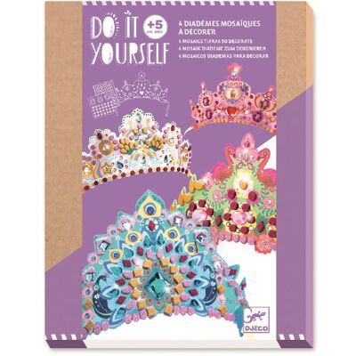 Creatieve Set Djeco Te Versieren Mozaïekdiademen - Creatief Speelgoed Creatieve Set Djeco Te Versieren Mozaïekdiademen - Creatief Speelgoed