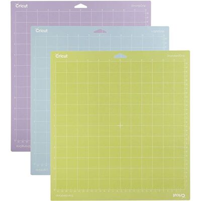 Assortiment snijmatten Cricut 30,5 x 30,5 cm Assortiment snijmatten Cricut 30,5 x 30,5 cm