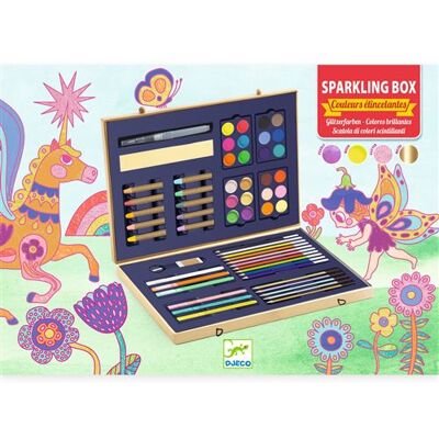 Teken- en kleurspel voor kinderen Djeco Sparkling Teken- en kleurspel voor kinderen Djeco Sparkling