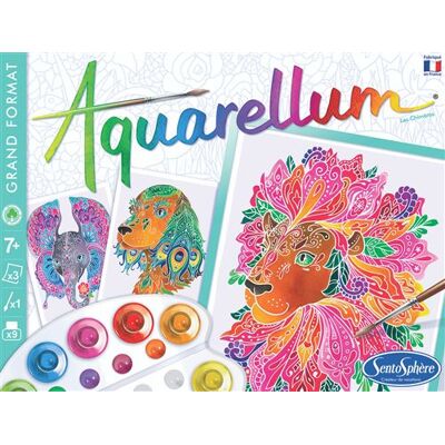 SentoSphère Teken- en kleurset voor kinderen Aquarellum Groot formaat Chiameres SentoSphère Teken- en kleurset voor kinderen Aquarellum Groot formaat Chiameres