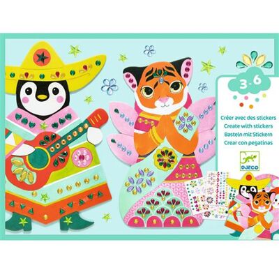 Djeco glanzende stickers Djeco glanzende stickers