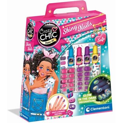 CLMT Creatiefspel Ongles Phosphorescents Shiny Nails Clementoni - Creatief Speelgoed CLMT Creatiefspel Ongles Phosphorescents Shiny Nails Clementoni - Creatief Speelgoed
